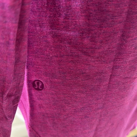 Lululemon LS Tee, Size 6, Like New - Picture 4 of 6